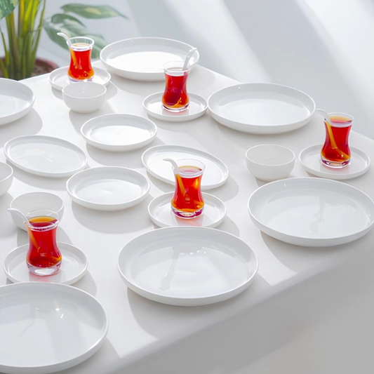 Acar Aden Porzellan Frühstücksset für 6 Personen