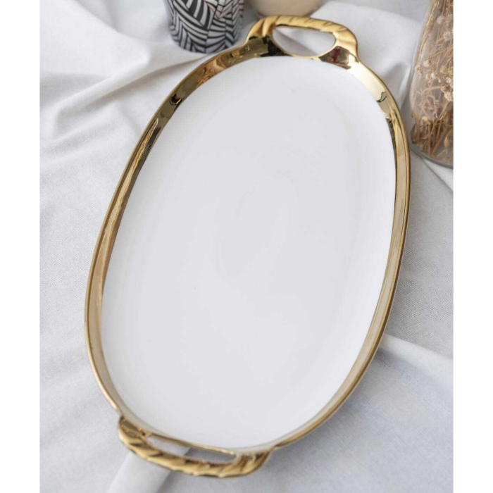 Acar Arwen Oval Servis Tepsi - Sunum Tepsi