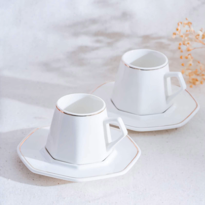 Acar Elara Mokkatassenset für 6 Personen