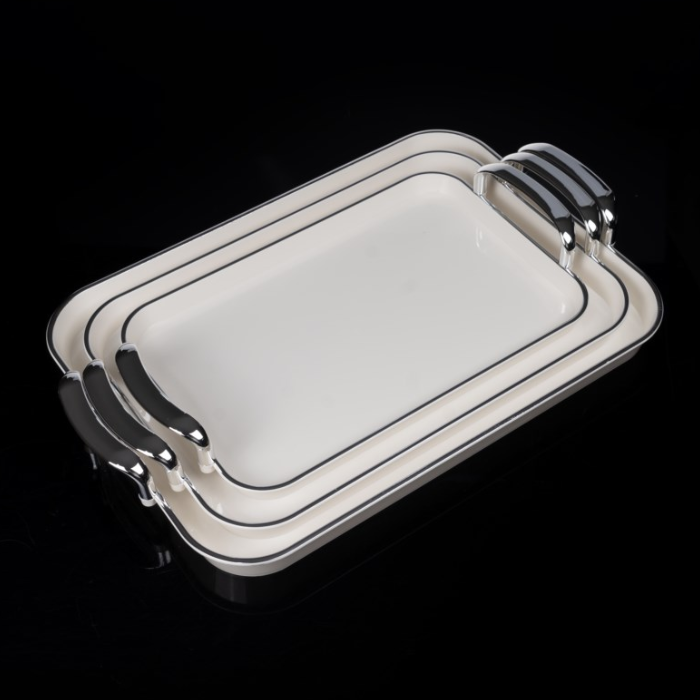 Acryl Serviertablett Set – Çay Servis Tepsi Takımı