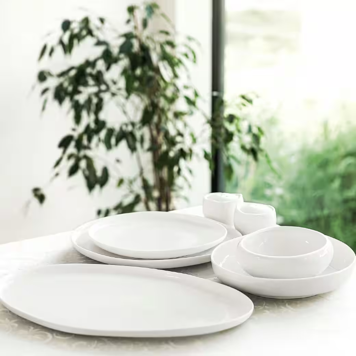 Almina Wave Porzellan-Tafelservice für 6 Personen