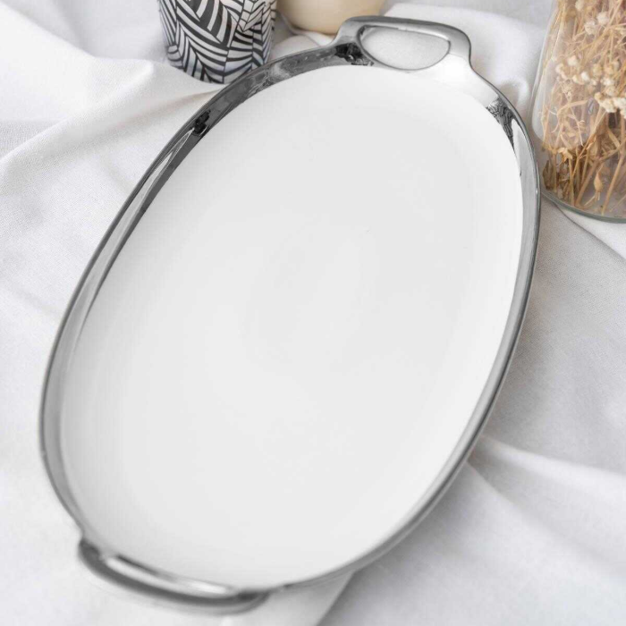 Acar Arwen Oval Servis Tepsi - Sunum Tepsi