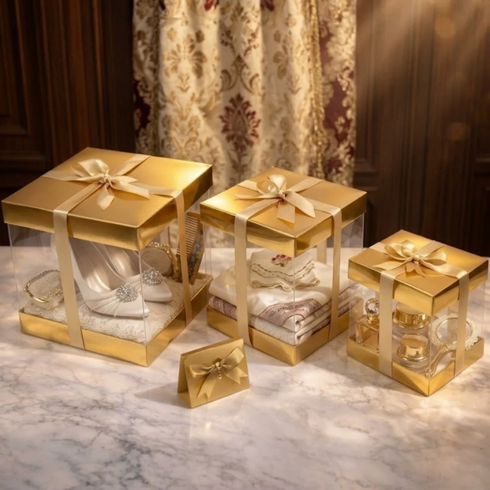 Kunststoff Çeyiz Geschenkbox – Asetat Truhe für Bohça