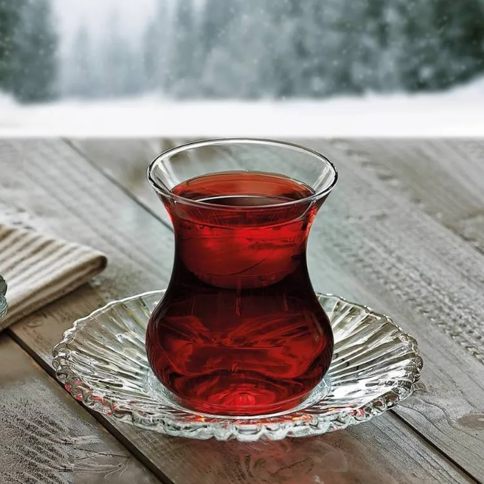 Paşabahçe Aurora 6 kişilik Çay seti