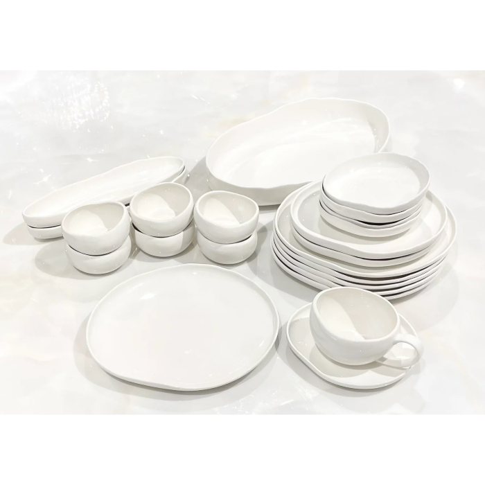 Acar Barles Porzellan Frühstücksset für 6 Personen