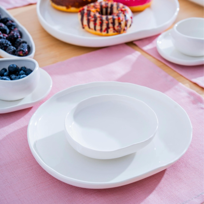Acar Barles Porzellan Frühstücksset für 6 Personen