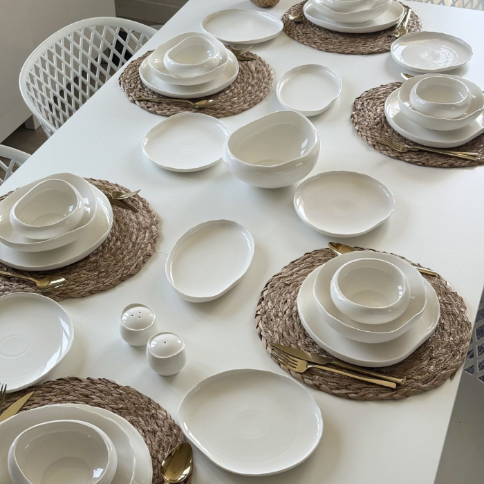 VORBESTELLUNG: Acar Barles Porzellan-Tafelservice für 6 Personen