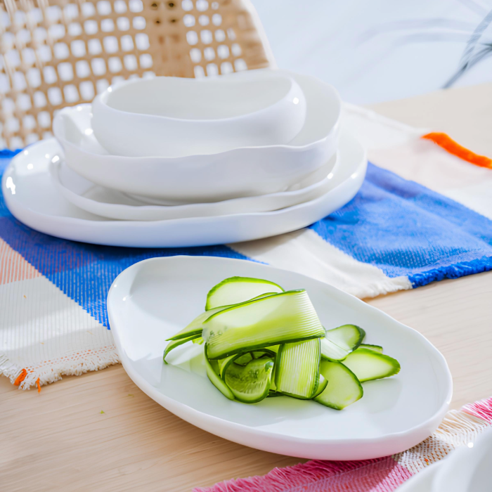 Acar New Barles Porzellan-Tafelservice für 6 Personen