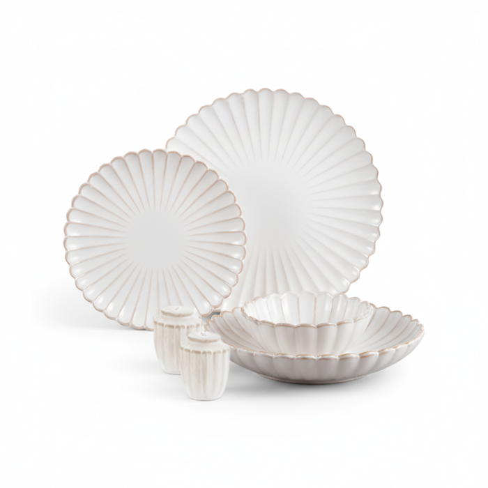 Almina Bloomy Porzellan-Tafelservice für 6 Personen