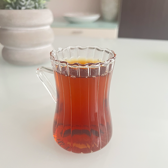 Mulex Corner Kulplu Çay Bardağı