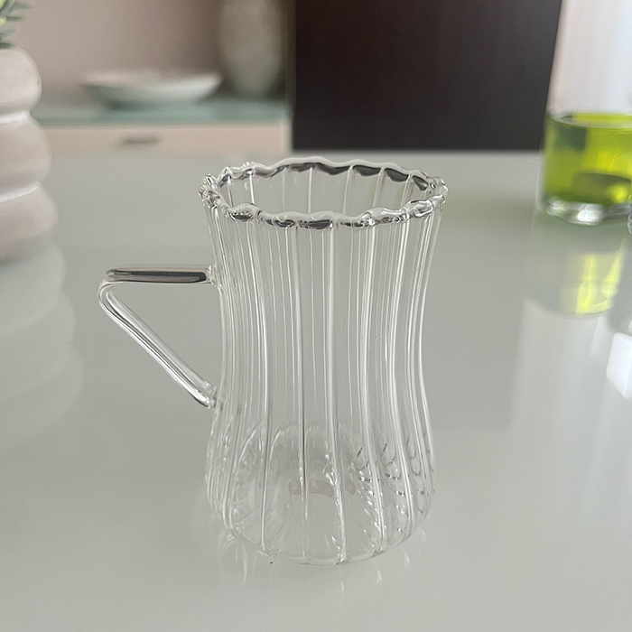 Mulex Corner Kulplu Çay Bardağı