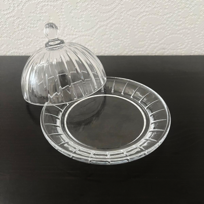 Deli Glasschale mit Deckel, klein