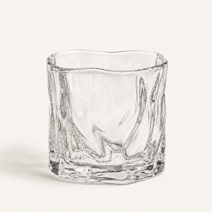 Diamond Clear Wave Gläser, 6 Stück, 230ml
