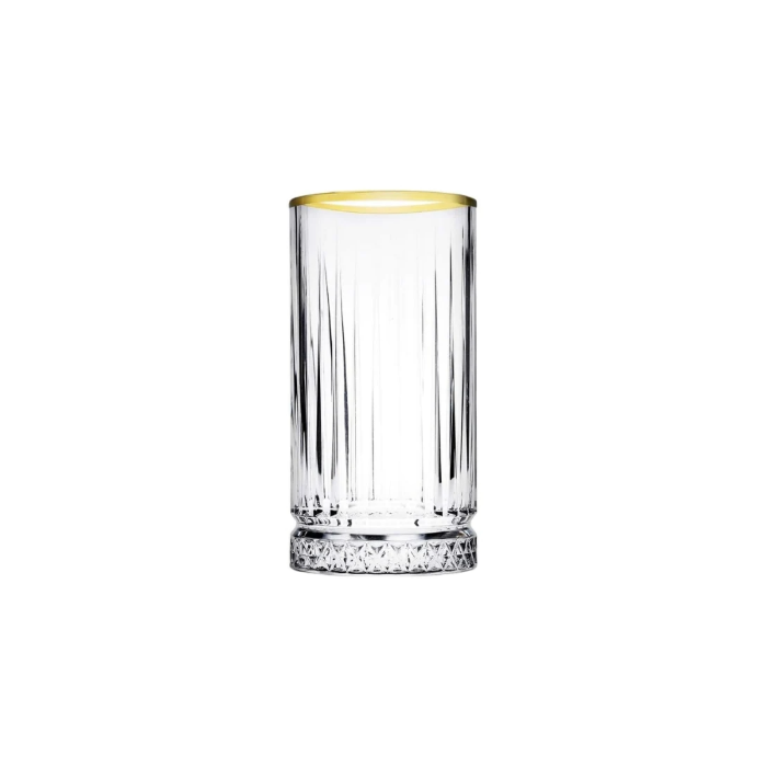 Paşabahçe Elysia Golden Touch 4'lü uzun su bardağı, 445ml