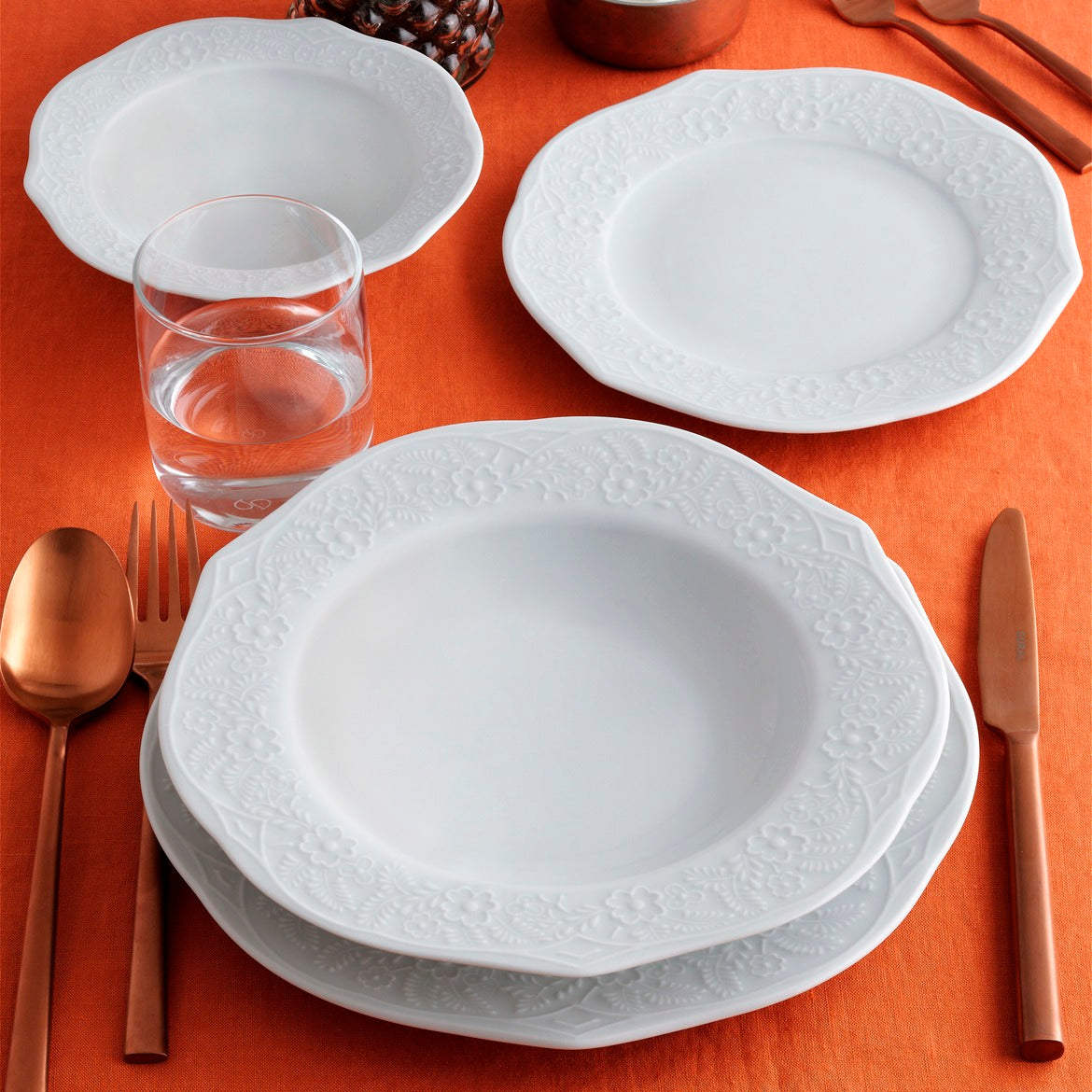 Güral Porselen Ottoman 12 Kişilik Yemek Takımı