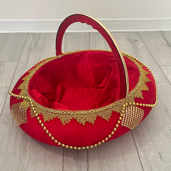 Kına Sepet ve Tepsı Takımı - Henna Korb und Tablett Set