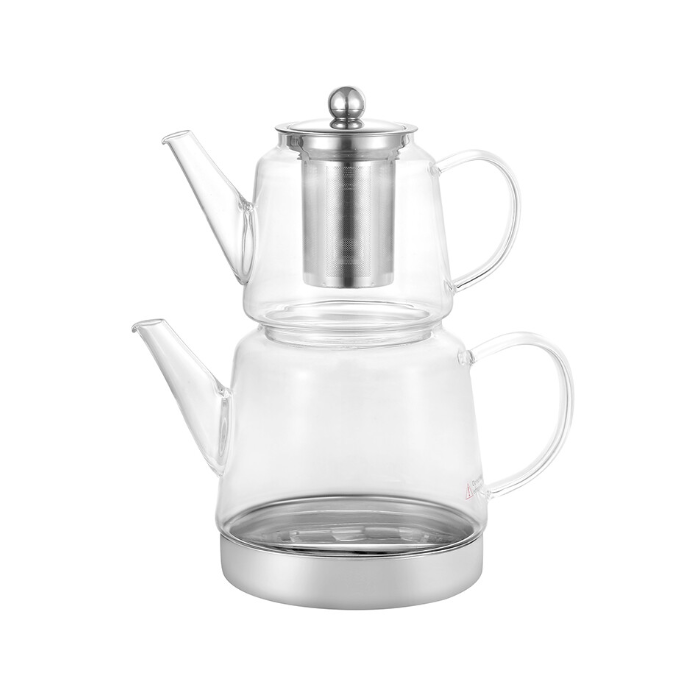 Schäfer Induktion Glas Teekanne