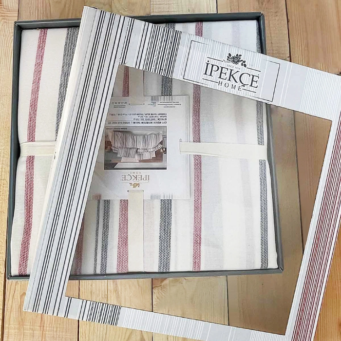 Ipekçe Naturel Nevresim Takımı - Bettwäsche Set