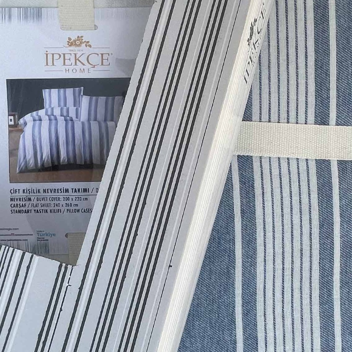 Ipekçe Naturel Nevresim Takımı - Bettwäsche Set