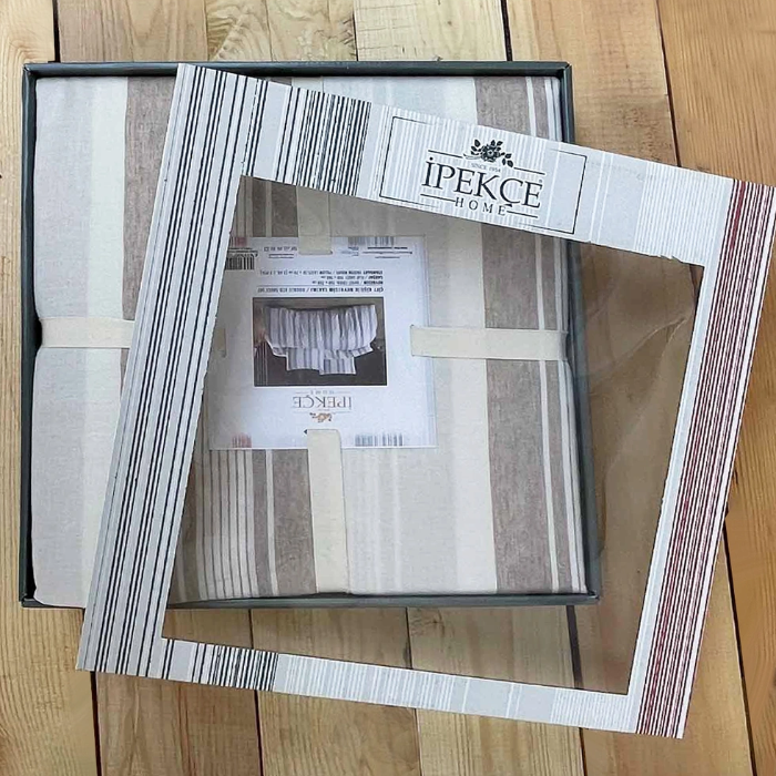 Ipekçe Naturel Nevresim Takımı - Bettwäsche Set