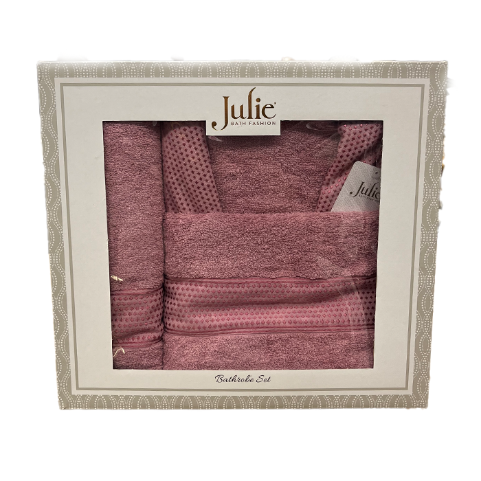 Julie Bornoz Takımı – Bademantel-Set
