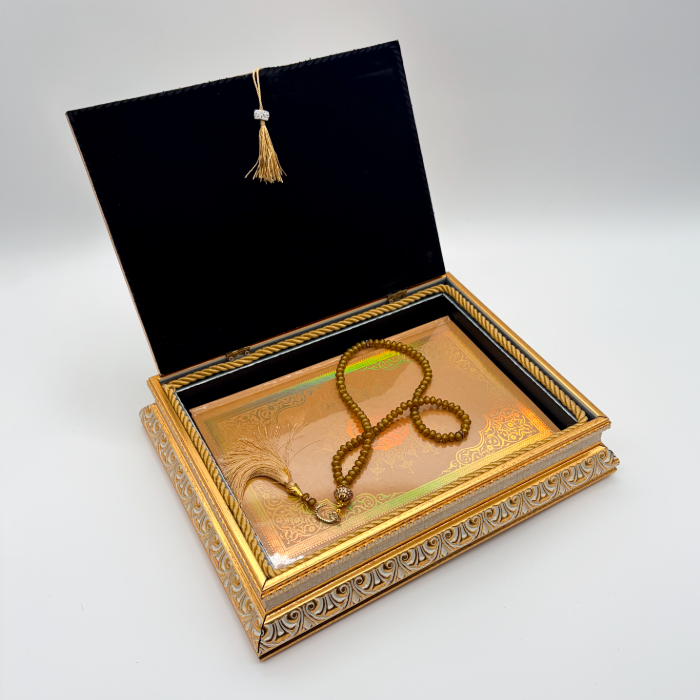 Koran Geschenkset in dekorativer Holztruhe