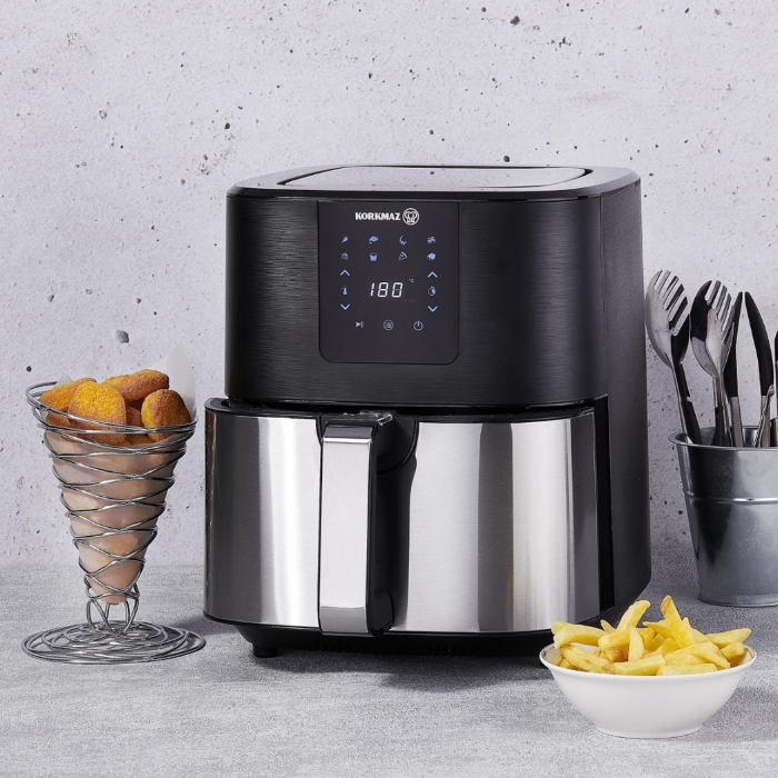 Korkmaz Air Max Airfryer Digital Heißluft-Fritteuse