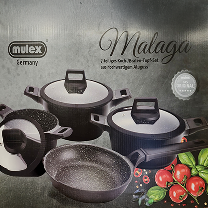 Mulex Malaga 7-teiliges Topfset