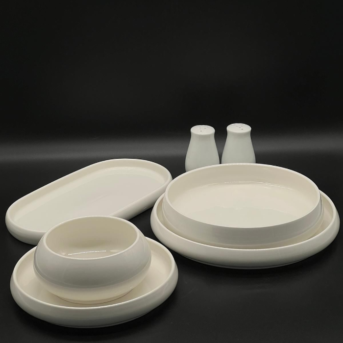 Mulex Moon Porzellan-Tafelservice für 6 Personen