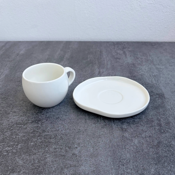 New Moon White Kaffeetassen Set, 300ml