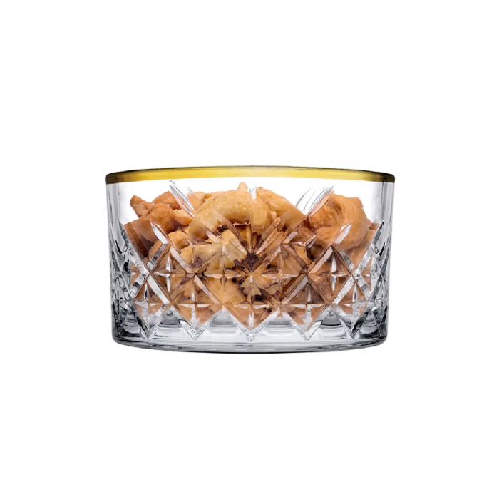 Pasabahce Golden Touch Timeless Snackschale, 4 Stück