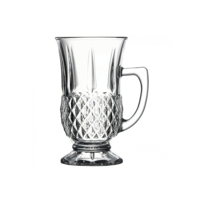 Pasabahce Istanbul 6 Teegläser mit Henkel, 150ml