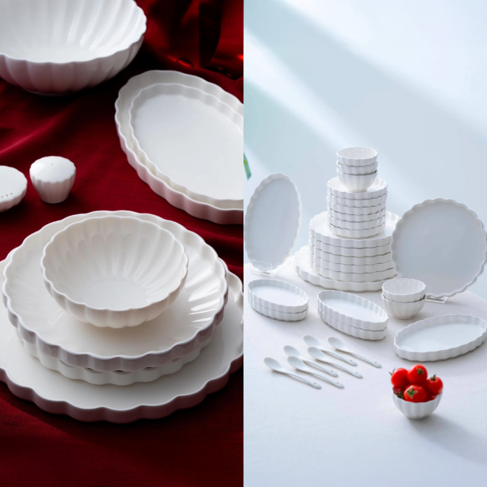 Acar Passion Kombi-Set – Tafelservice und Frühstücksset für 6 Personen