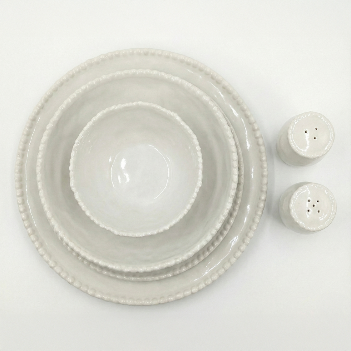 Pearly Porzellan-Tafelservice für 6 Personen