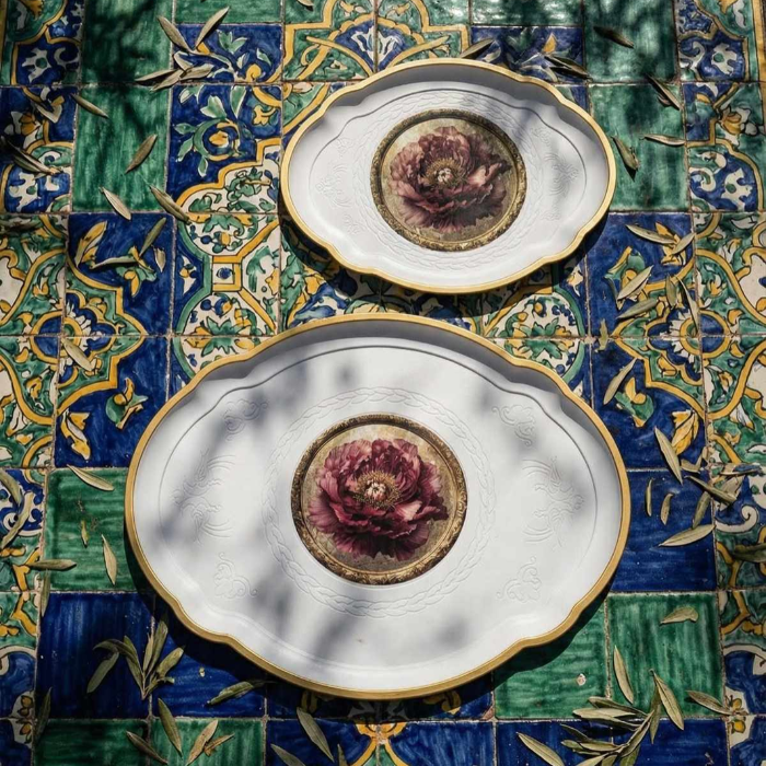 Acar Pera Serviertablett Set – Servis Tepsi Takımı