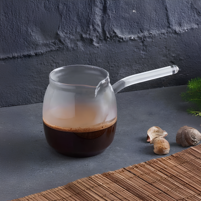 Glas Mokkakanne - Cam Cezve