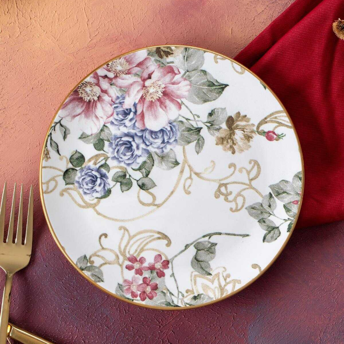 Acar Rosa Kuchenteller-Set für 6 Personen