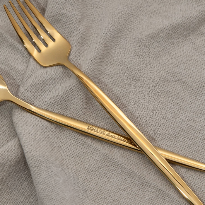 Schäfer Aylin Gold Besteckset für 6 Personen