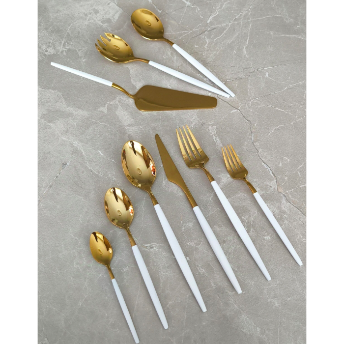 Schäfer Senay Gold Besteckset für 6 Personen