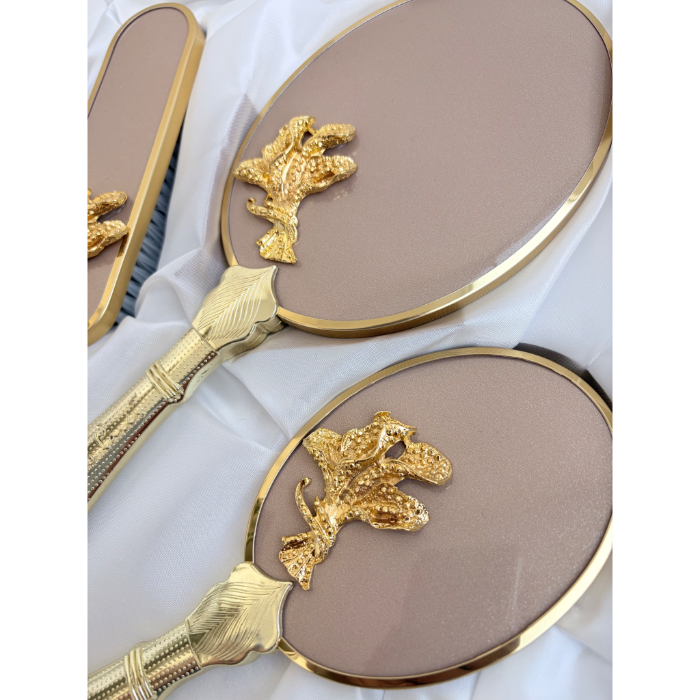 Ayna Tarak Seti – Bürsten- und Spiegelset