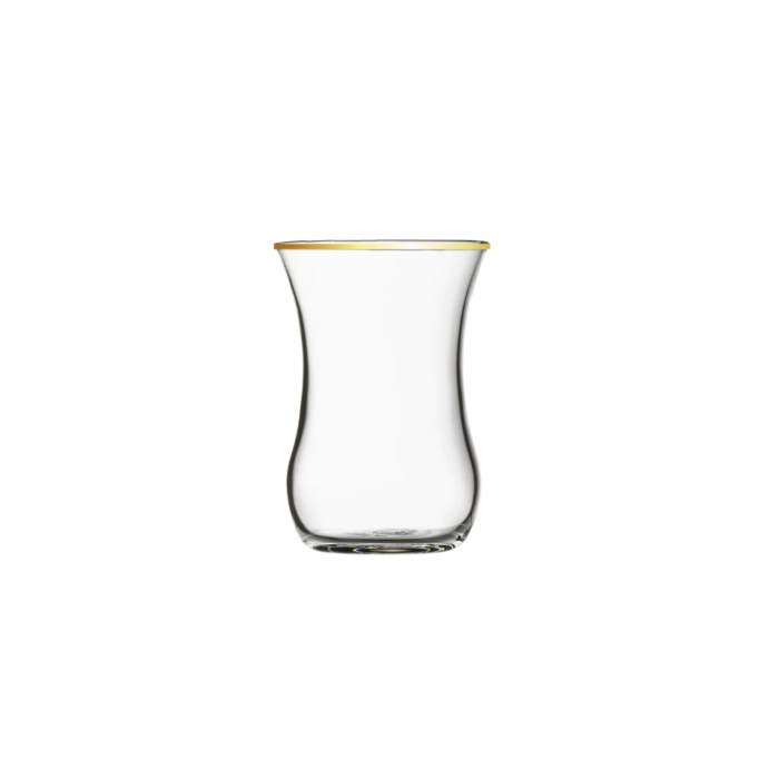 Paşabahçe Tempo Golden Touch 6'lı çay bardağı, 120ml