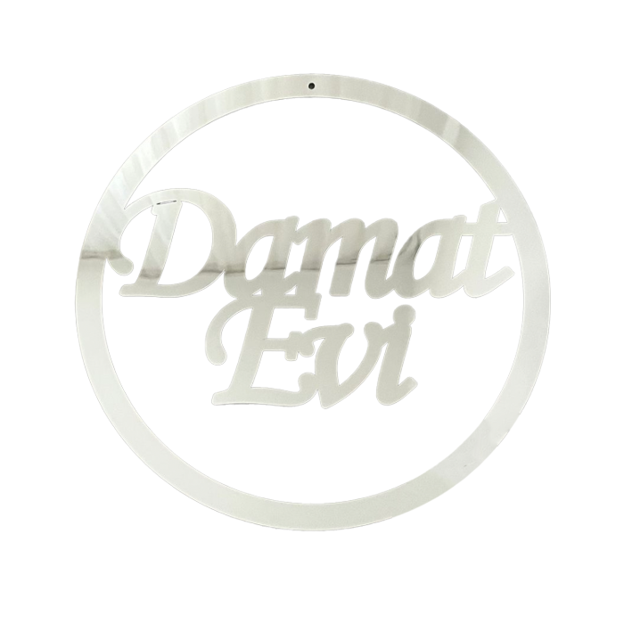 Plexiglas Türschild - Kapı Süsü - Damat Evi