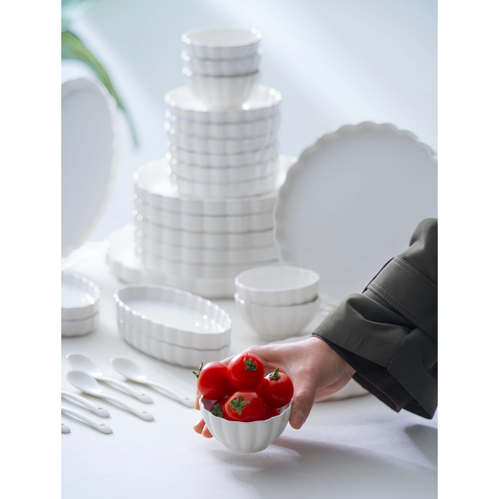 Acar Passion Kombi-Set – Tafelservice und Frühstücksset für 6 Personen