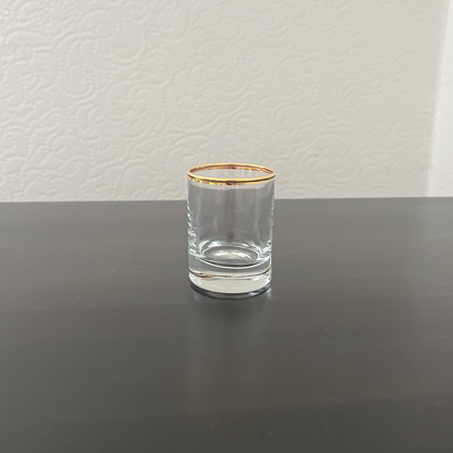 LAV Gold Kahve Yanı Su Bardak - Wassergläser, 60ml