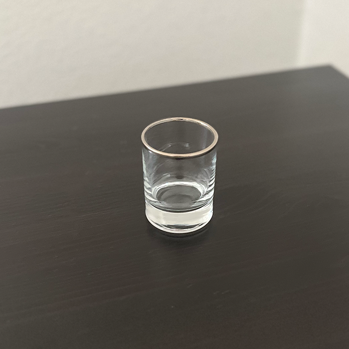 LAV Silber Kahve Yanı Su Bardak - Wassergläser, 60ml