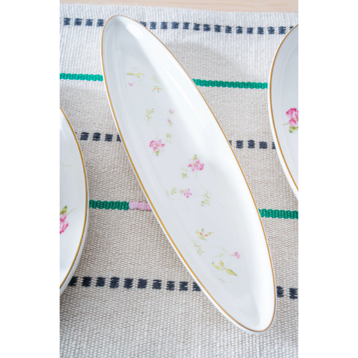 Acar Hadley Porzellan-Tafelservice und Frühstücksset für 6 Personen