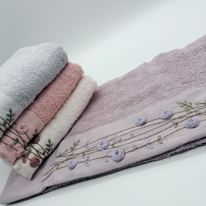 Ipekçe Gül Havlu Seti – Handtuch Set