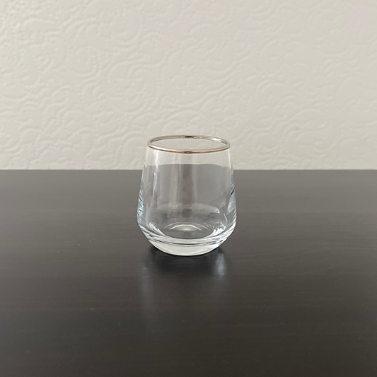 LAV Lal Silber Kahve Yanı Su Bardak - Wassergläser, 60ml