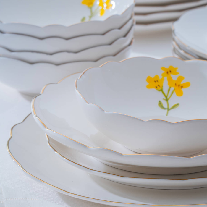 Acar De Santiago Porzellan-Tafelservice für 6 Personen