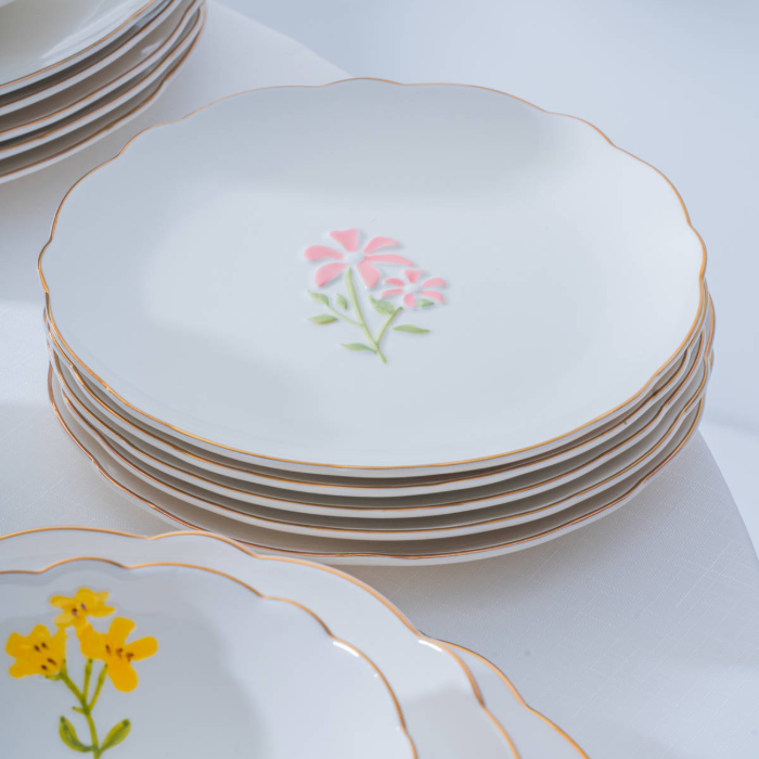 Acar De Santiago Porzellan-Tafelservice für 6 Personen